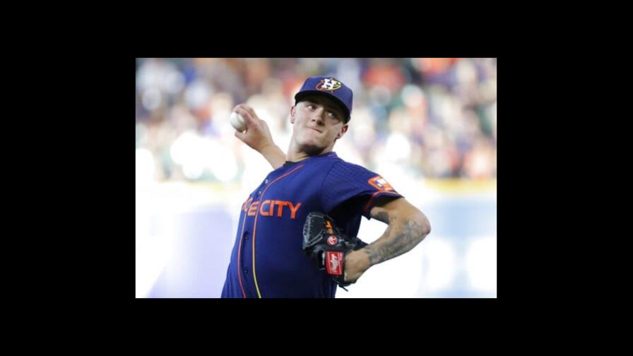 Dominante debut de Brown en blanqueada de Astros a Vigilantes Dominante debut de Brown en blanqueada de Astros a Vigilantes