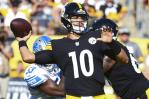 Trubisky será el titular y Pickett el suplente con Steelers