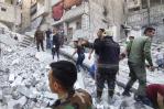 Derrumbe de edificio en Siria mata a 11 personas Derrumbe de edificio en Siria mata a 11 personas
