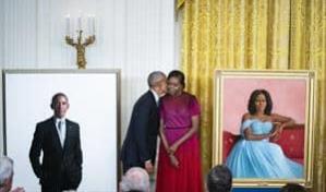 Los Obama, la primera pareja presidencial afroamericana de EEUU, revelan sus retratos oficiales
