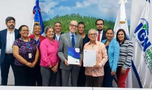 Instituciones firman acuerdo para fortalecer Atlas de Riesgo Climático de República Dominicana