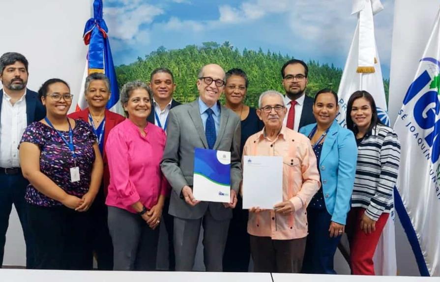 Instituciones firman acuerdo para fortalecer Atlas de Riesgo Climático de República Dominicana