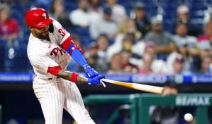 Sosa, Segura y Falter guían a los Filis a triunfo ante Marlins