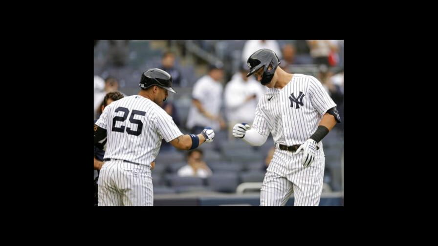 Judge llega a 55 jonrones; Yanquis ganan en 12 episodios