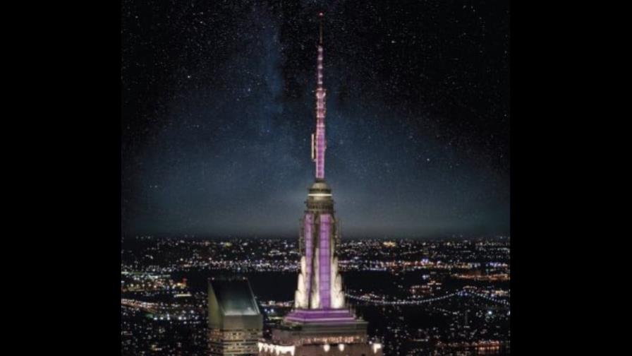 El Empire State rinde homenaje a la reina Isabel II