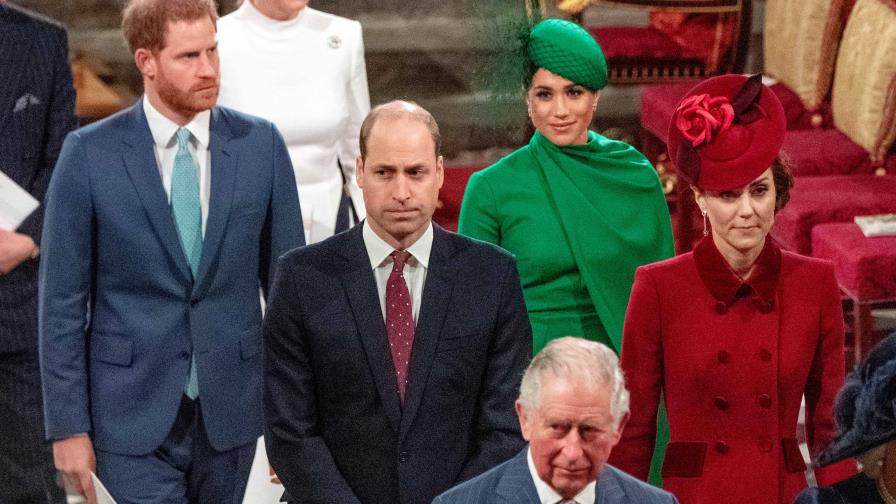 Todos los miembros de la realeza que han viajado a Escocia para acompañar a la reina Isabel II