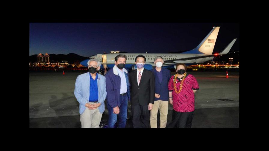 La sexta delegación estadounidense en un mes aterriza en Taiwán
