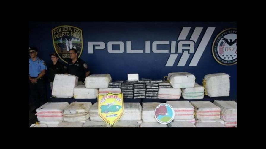 Incautan carga de cocaína valorada en 4.8 millones de dólares al noreste de Puerto Rico Incautan carga de cocaína valorada en 4.8 millones de dólares al noreste de Puerto Rico