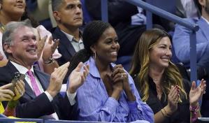 Michelle Obama, fan de Tiafoe en la semifinal del US Open