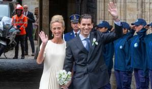 La princesa María Laura de Bélgica y William Isvy se casan en Bruselas
