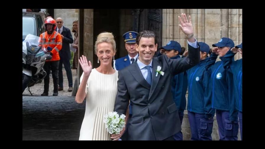 La princesa María Laura de Bélgica y William Isvy se casan en Bruselas La princesa María Laura de Bélgica y William Isvy se casan en Bruselas