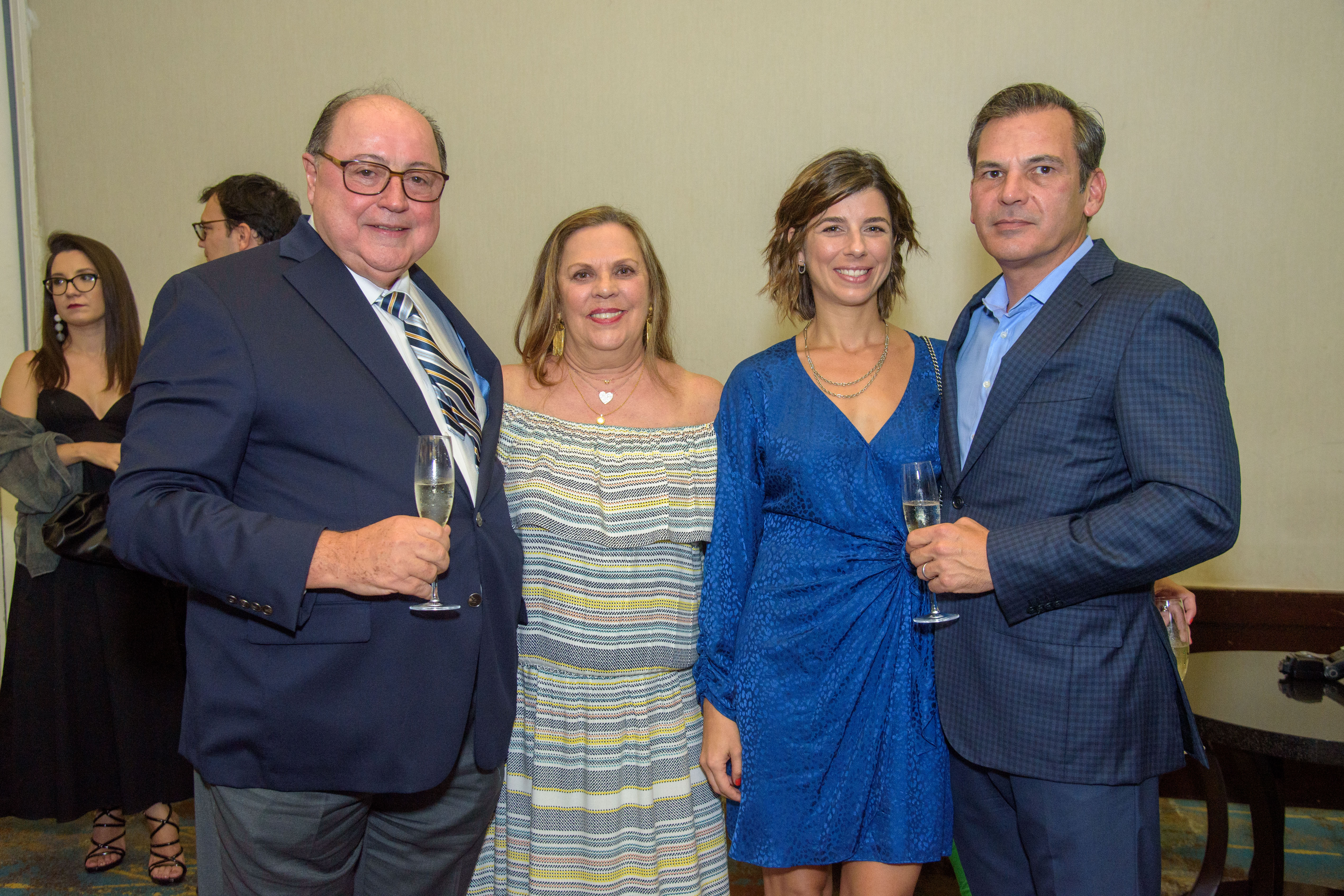 Ivan Teixeira, Regina Araujo, Marta de Valiente y Marcos Valientes.