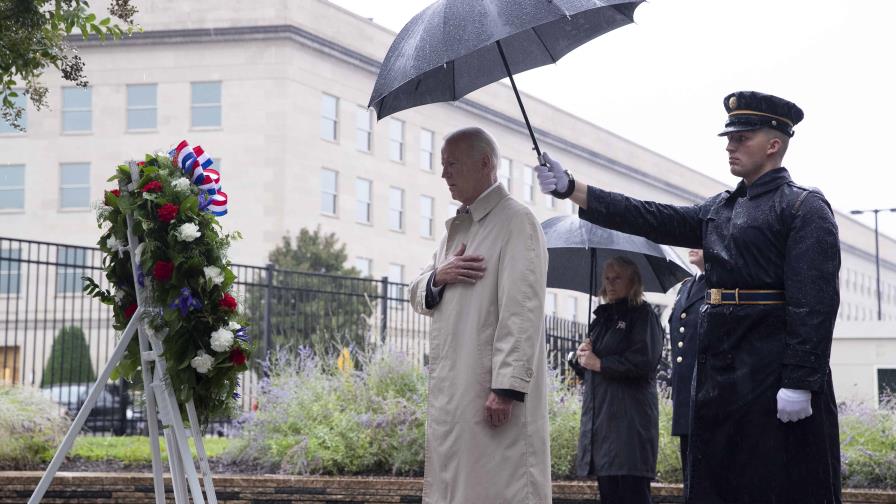 Joe Biden recuerda a Isabel II en su discurso por el 21 aniversario del 11-S