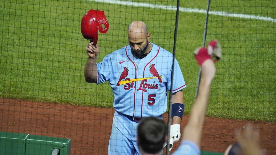 VIDEOS | San Luis gana con el jonrón 696 de Albert Pujols que empata con A-Rod