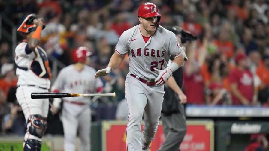 VIDEO | Trout pega jonrón por 6to juego seguido; Angelinos ganan