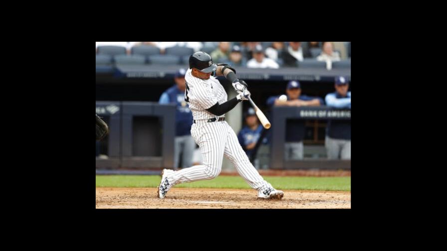 Yanquis dominan 10-4 a Rays, se llevan 2 de 3 en la serie