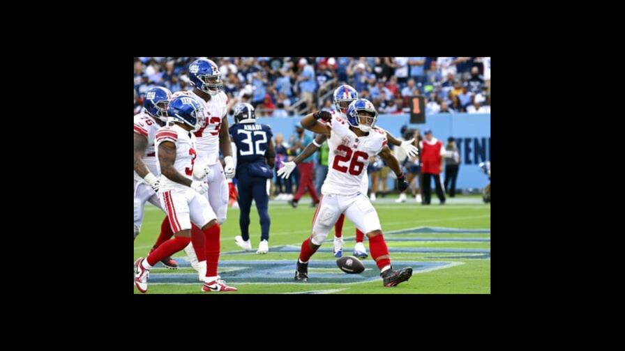 Los Giants borran desventaja de 13 para vencer a Titans Los Giants borran desventaja de 13 para vencer a Titans