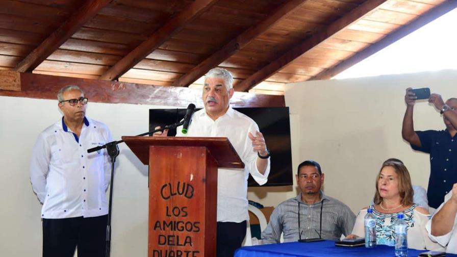 Miguel Vargas: Abinader vendió al pueblo un cambio sin tener un proyecto de cambio