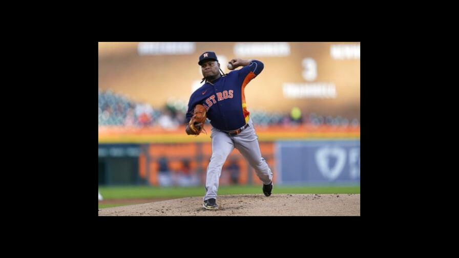 Video | Valdez registra su 1ra blanqueada y Astros aplastan a Tigres