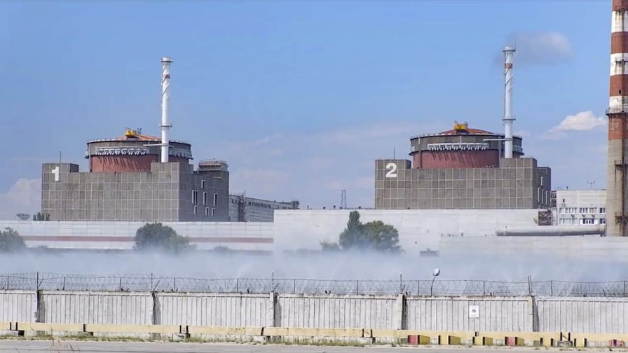 Logran restablecer la tercera línea de reserva de alta tensión en Zaporiyia