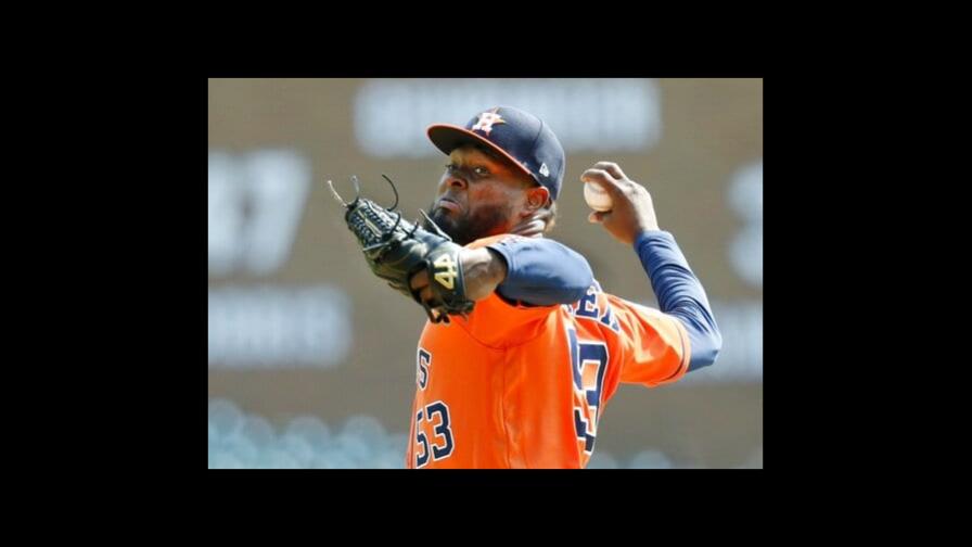 Astros vencen a Tigres y barren la serie de la temporada Astros vencen a Tigres y barren la serie de la temporada