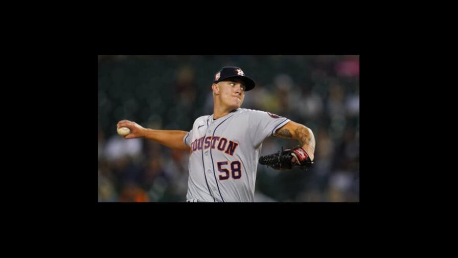 Brown lanza 6 entradas sólidas en triunfo de los Astros