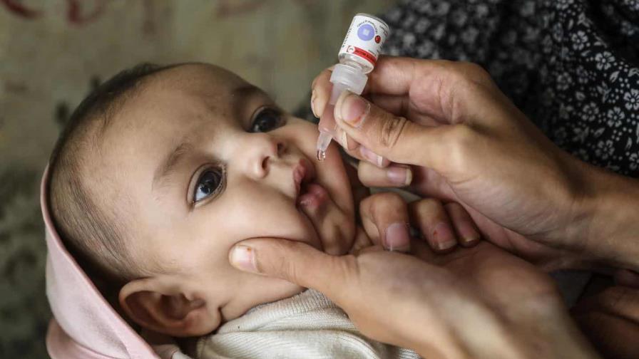 Cobertura de vacunas para polio en el país ronda el 89 %