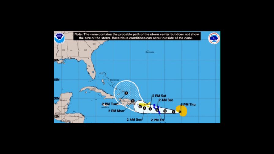 Aumenta la intensidad de los vientos de la tormenta tropical Fiona