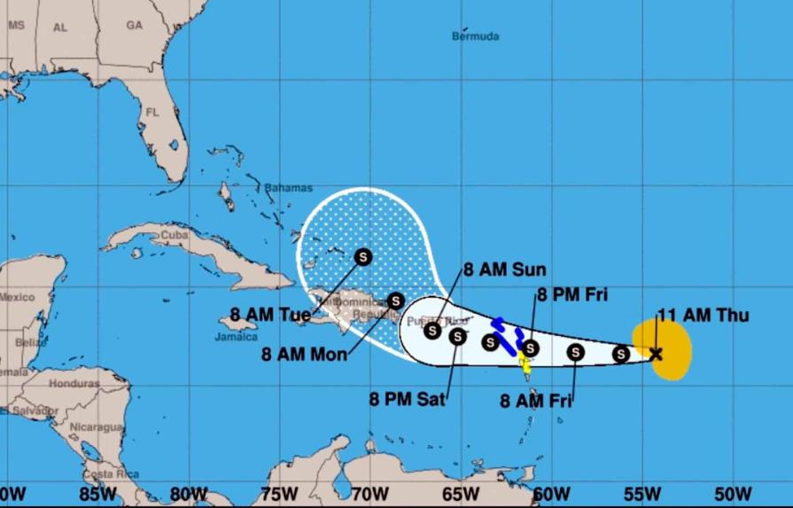 Onamet emite alerta meteorológica temprana ante posible incidencia de la tormenta Fiona