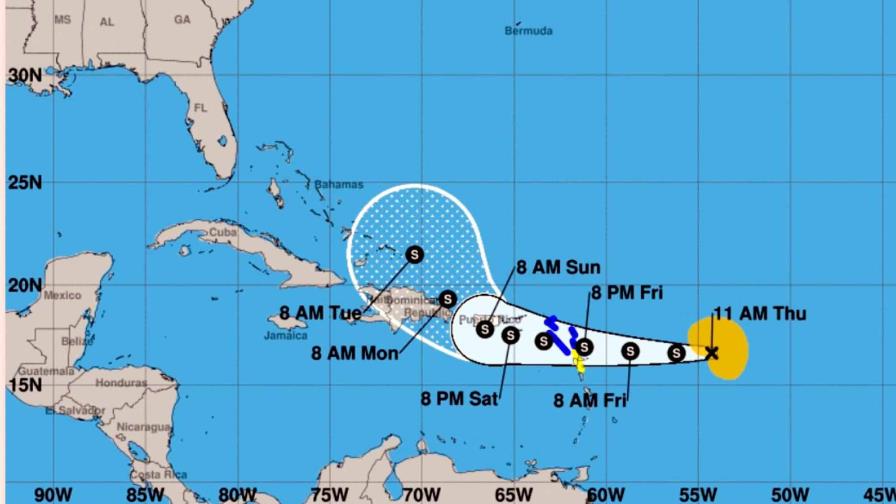 Onamet emite alerta meteorológica temprana ante posible incidencia de la tormenta Fiona