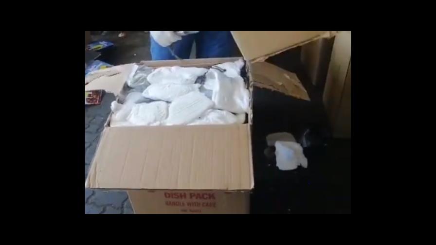 Ocupan 220 paquetes de marihuana sintética en un tanque que llegó al puerto de Haina Ocupan 220 paquetes de marihuana sintética en un tanque que llegó al puerto de Haina