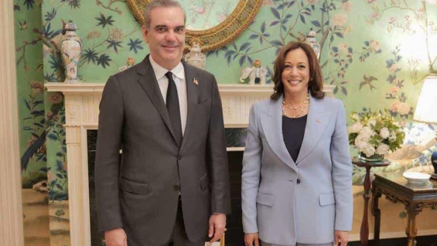 Vicepresidenta de EEUU habla con Abinader sobre crisis climática y alimentos