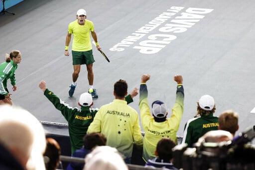 Estados Unidos gana y es líder de grupo en la Copa Davis