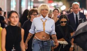 Tokischa y su llamativo look en la Semana de la Moda de Nueva York