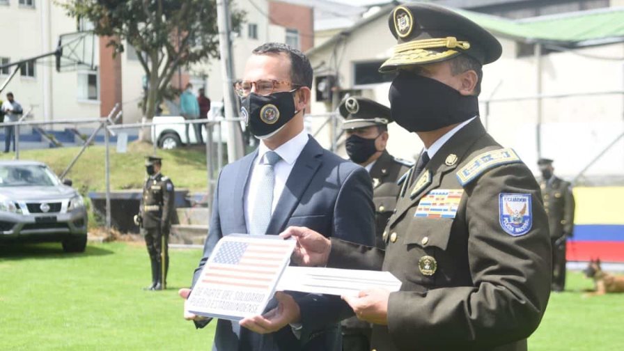 Estados Unidos dona a Ecuador equipos militares por valor de 730,000 dólares