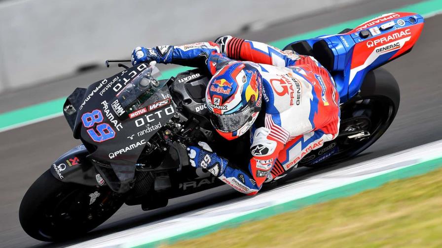 Jorge Martin, el más rápido en los primeros entrenamientos libres en Aragón