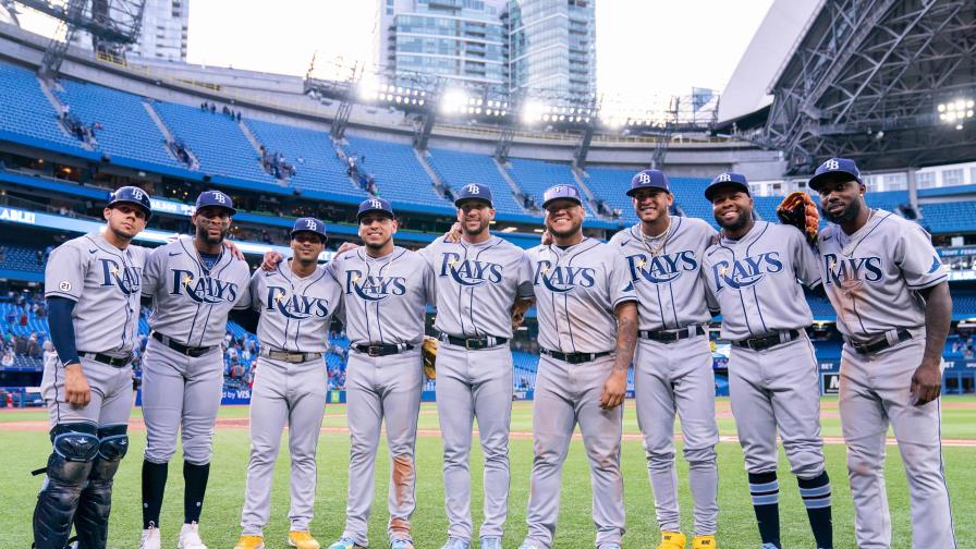 Los Rays de Tampa hacen historia en el día de Roberto Clemente