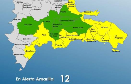 COE emite alerta para 19 provincias ante el paso de la tormenta Fiona