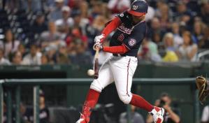 Meneses pega jonrón de campo y Nacionales vencen a Marlins