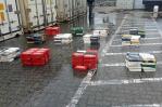 DNCD decomisa 359 paquetes de droga que serían enviados a Francia en contenedor