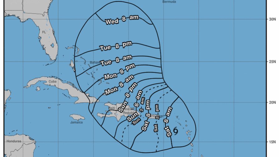 Tormenta Fiona se dirige hacia Puerto Rico con fuertes lluvias