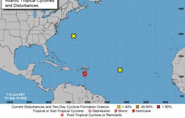 Fiona se intensificaría al acercarse al RD, dice el Centro de Huracanes de EEUU