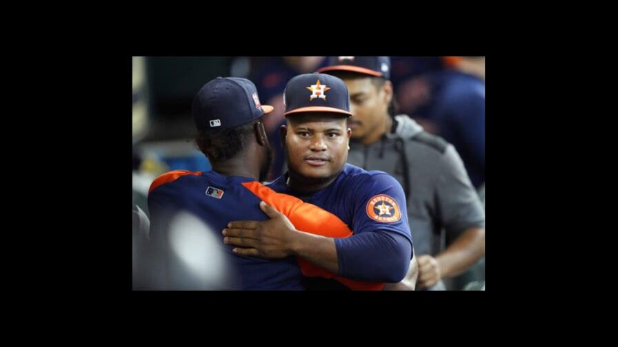 Valdez impone récord; Astros apabullan a Atléticos