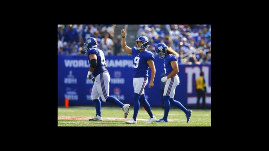 Giants están con record 2-0 por primera vez en 6 años Giants están con record 2-0 por primera vez en 6 años