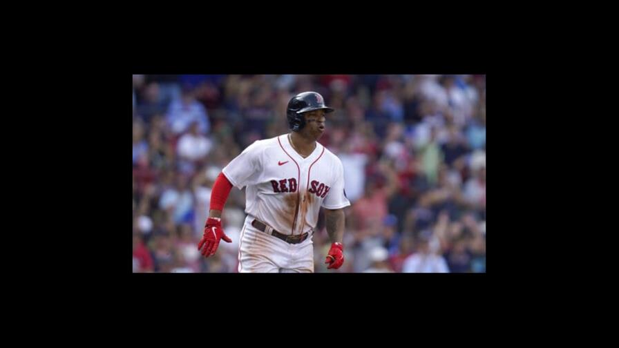 Devers suma 4 hits y 3 empujadas; Medias Rojas apalean