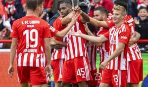 Unión de Berlín gana y recupera el liderato de la Bundesliga