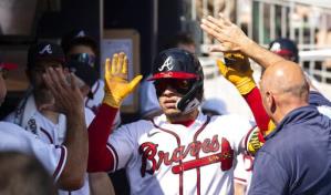 Contreras pega jonrón; Bravos barren a Filis