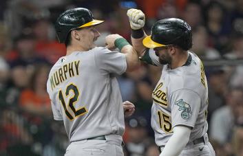 Brown empuja 4; Atléticos remontan ante Astros