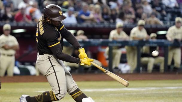 VIDEO | Con jonrón de Campusano, Padres se imponen a Diamondbacks