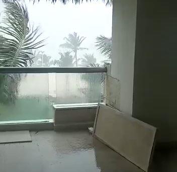 Ya se sienten los vientos del huracán Fiona en Punta Cana